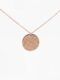 Gökyüzü Haritası 925 Ayar Gümüş Kolye (Rose Gold)