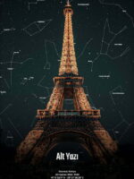 Paris - Gökyüzü Haritası Poster